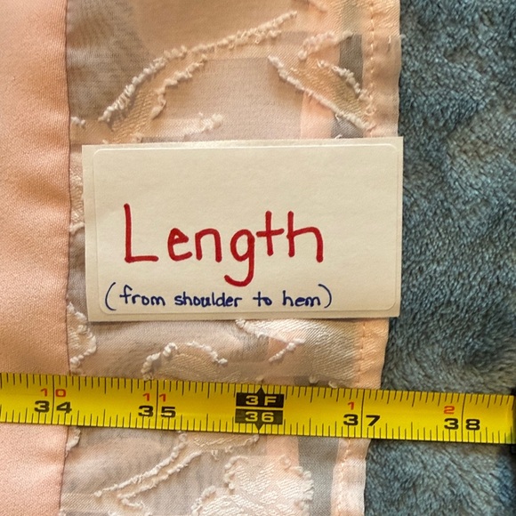 Elegant Blush Pink Midi Dress with Lace Sleeves - Picture 7 of 10